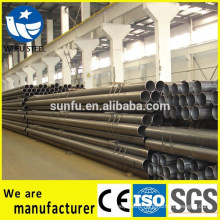 Thin wall thickness carbon ERW steel tube in stock